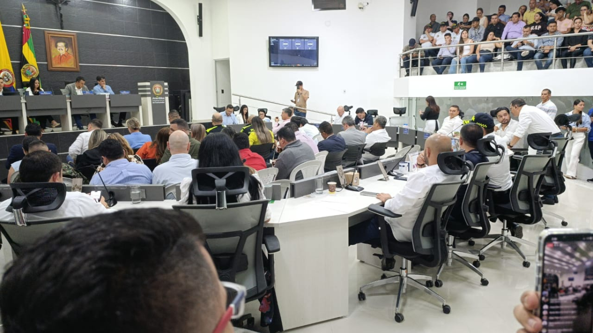 Después de más de 9 horas de debate en la Asamblea de Santander fue aprobado la Tasa de Seguridad