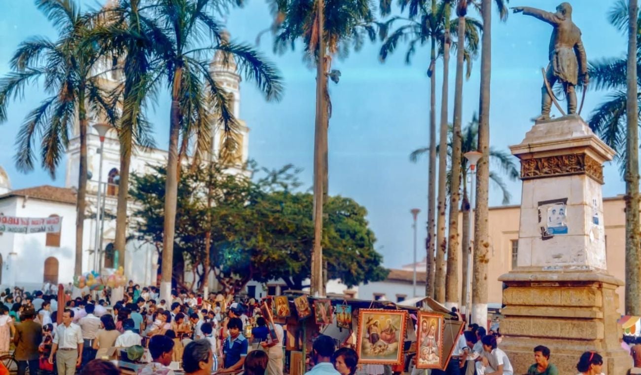 Celebración de Semana Santa en Bucaramanga (1982)