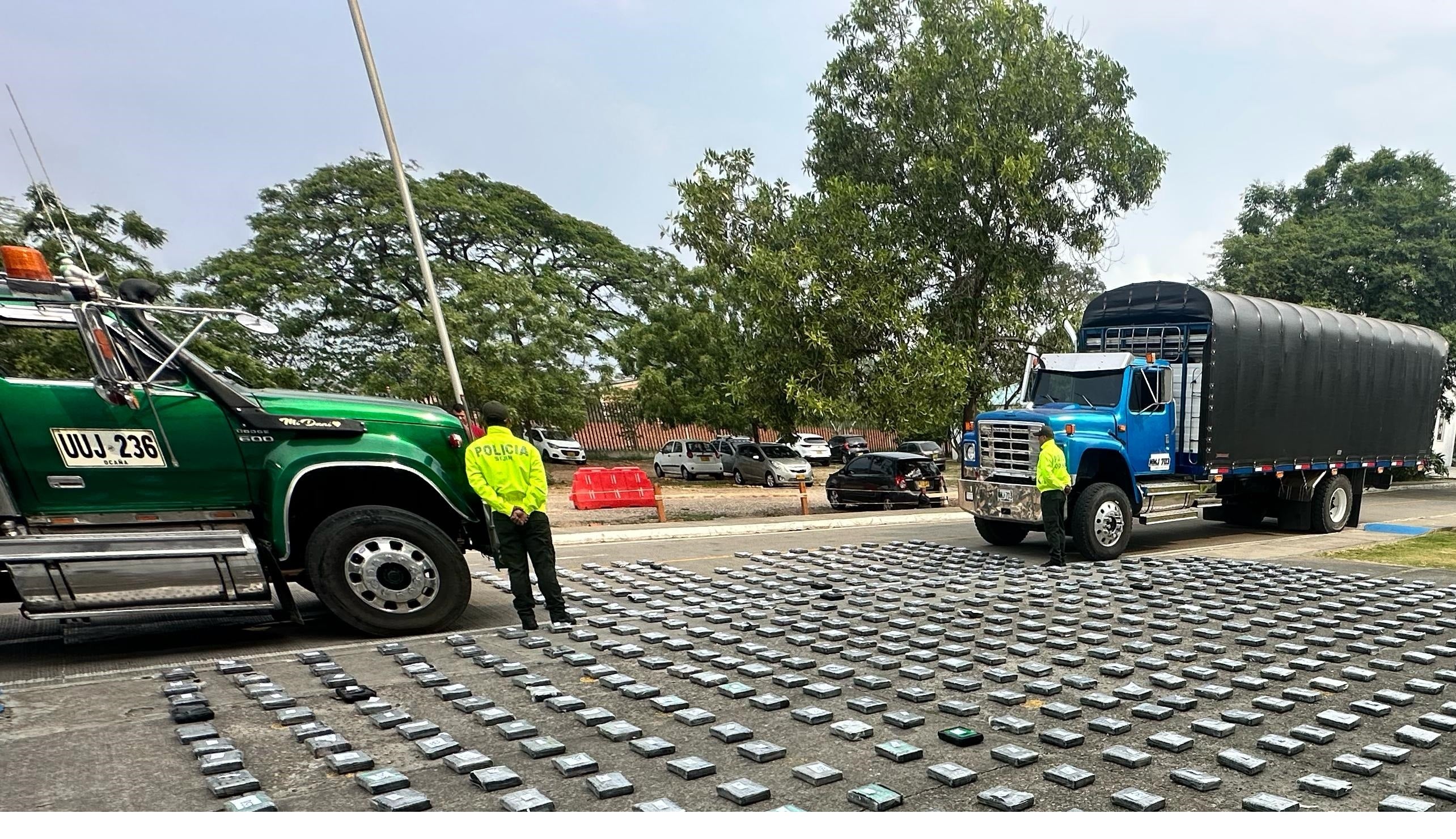 Cocaína incautada en Cúcuta