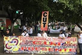 Marchas de las Centrales Obreras en Cúcuta