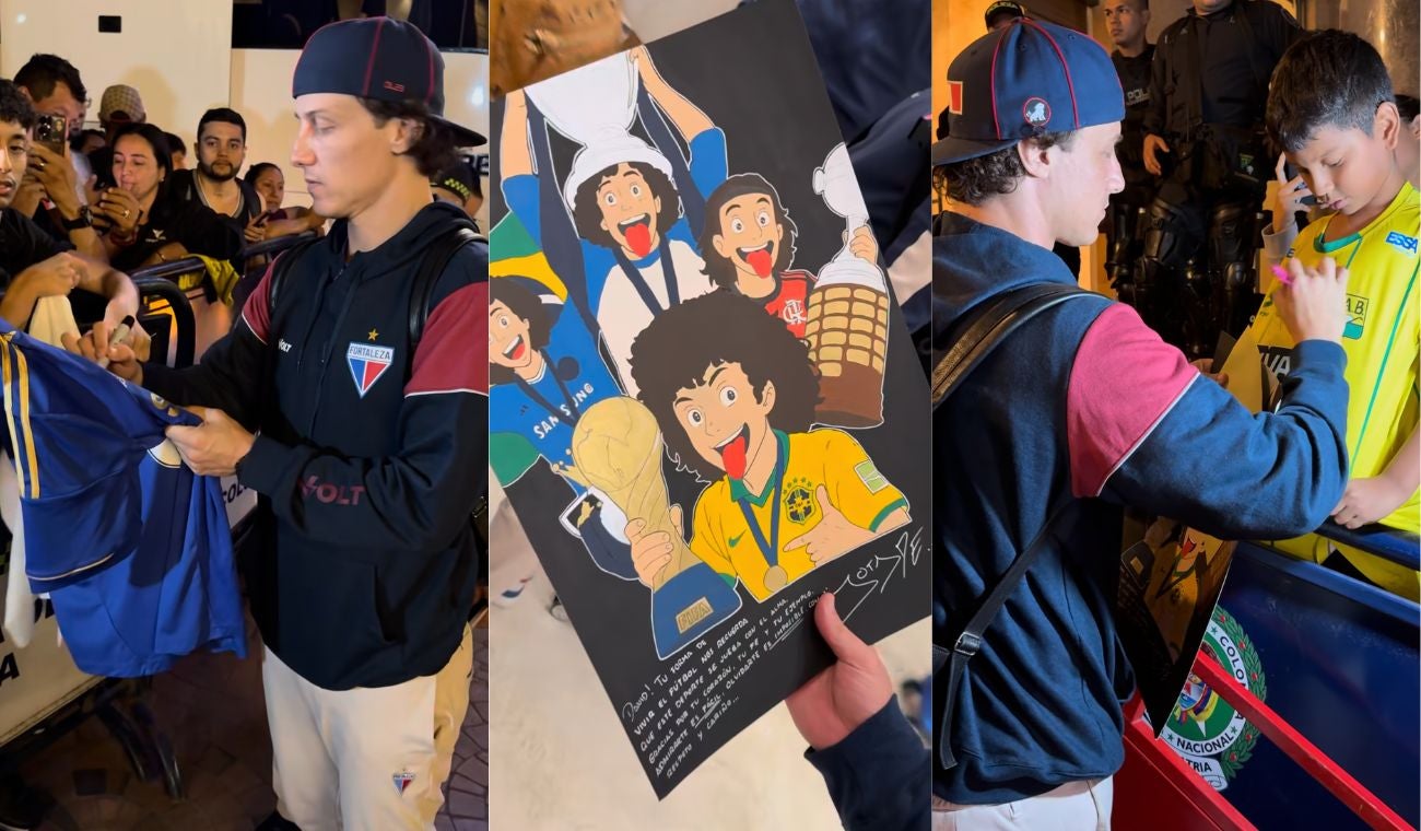 David Luiz en Bucaramanga