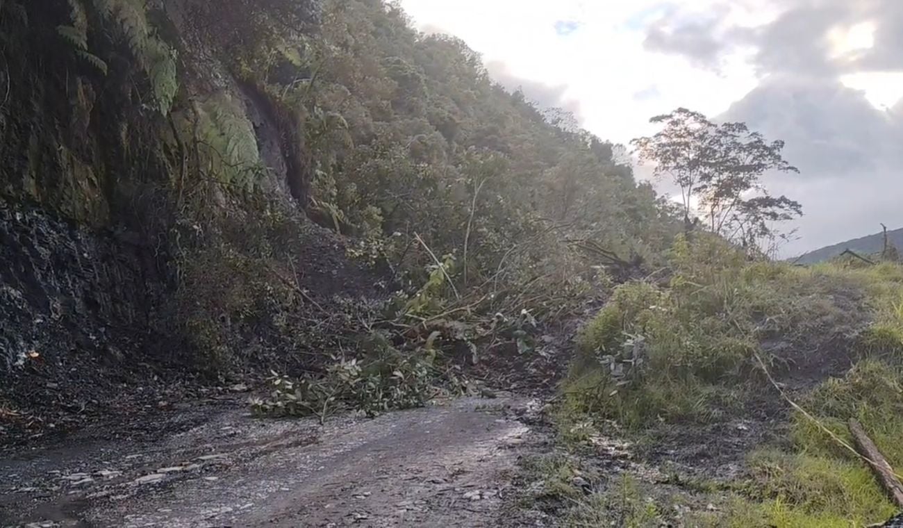 Deslizamientos en Santander