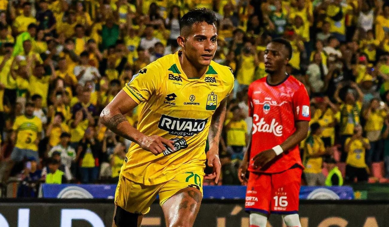 Frank Castañeda, jugador de Atlético Bucaramanga