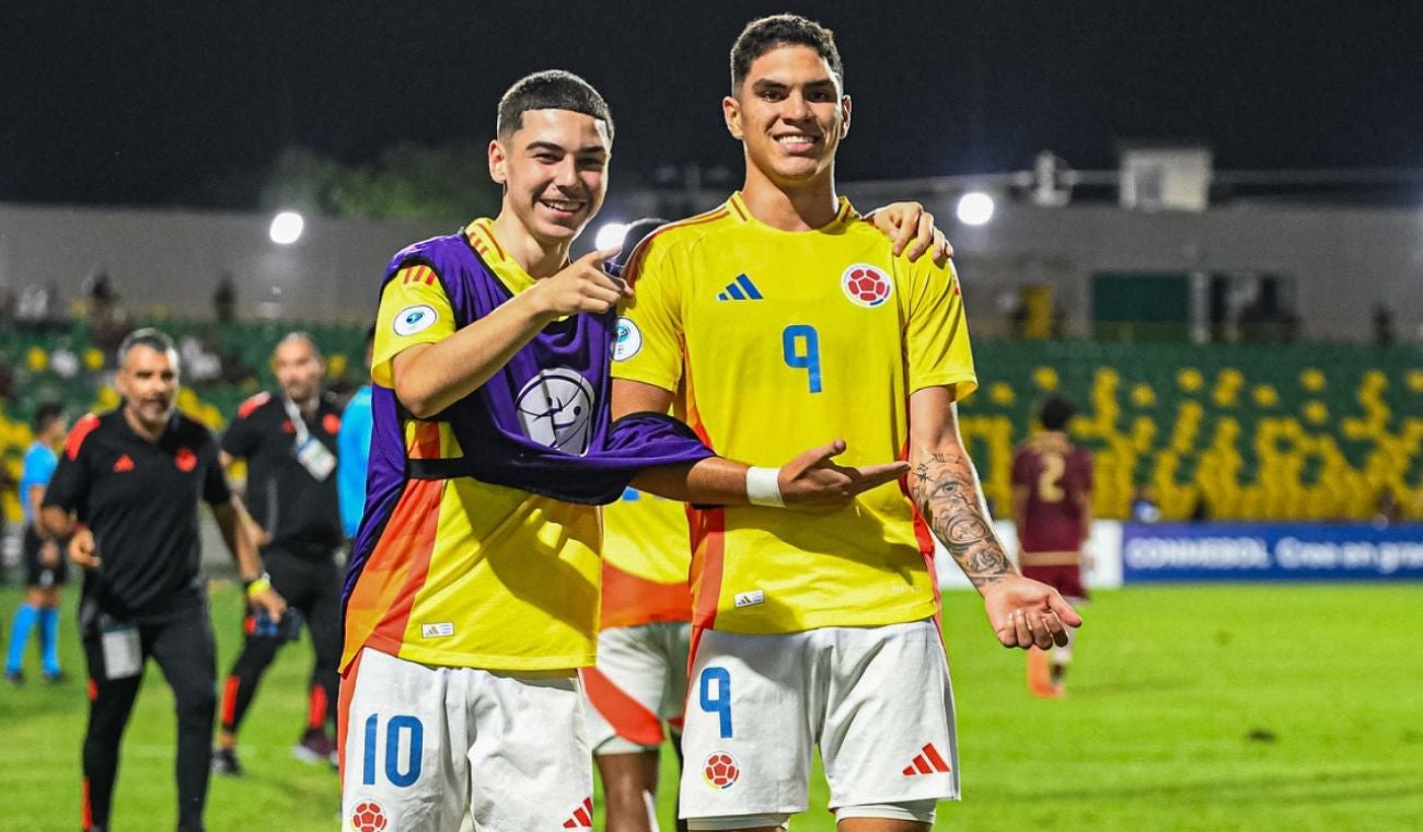 Jugadores de la Selección Colombia sub-17