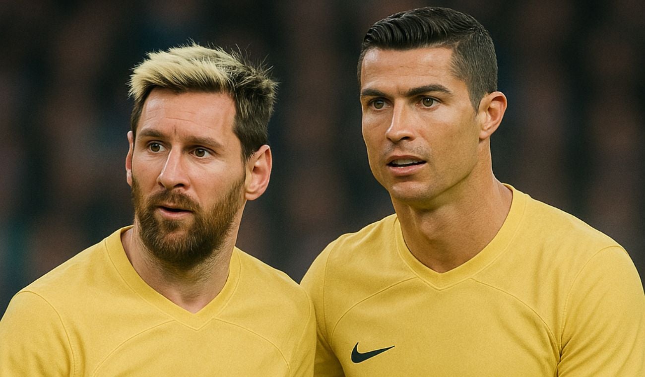 Lionel Messi y Cristiano Ronaldo