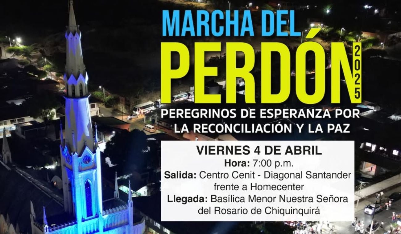 Marcha del Perdón en la frontera entre Colombia y Venezuela