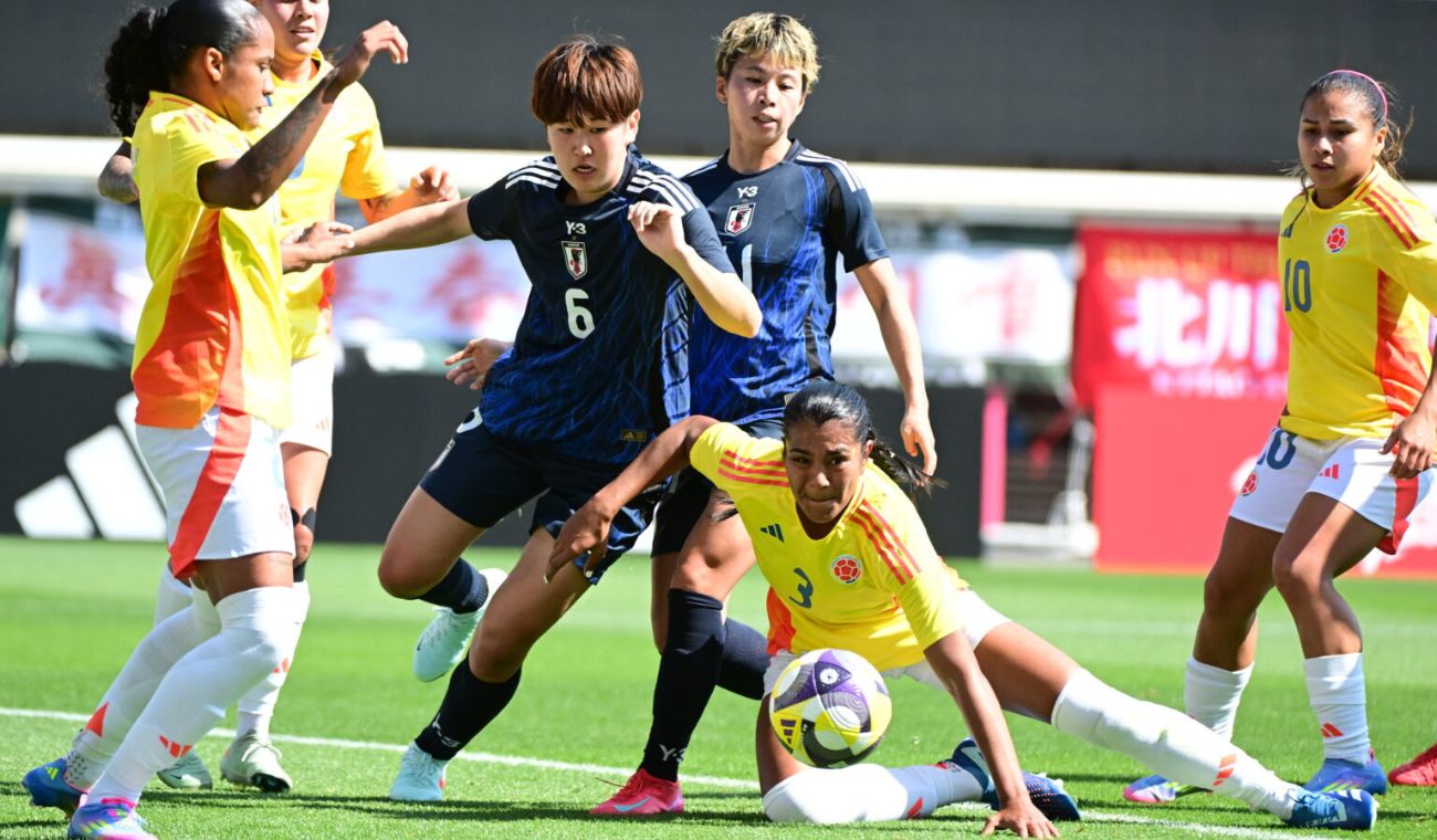 Partido amistoso de la Selección Colombia Femenina vs Japón