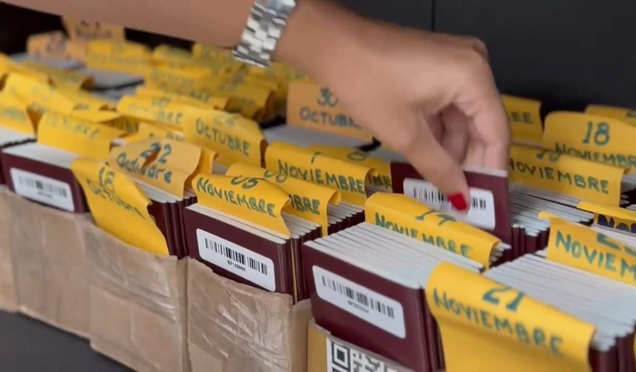 Pasaportes colombianos