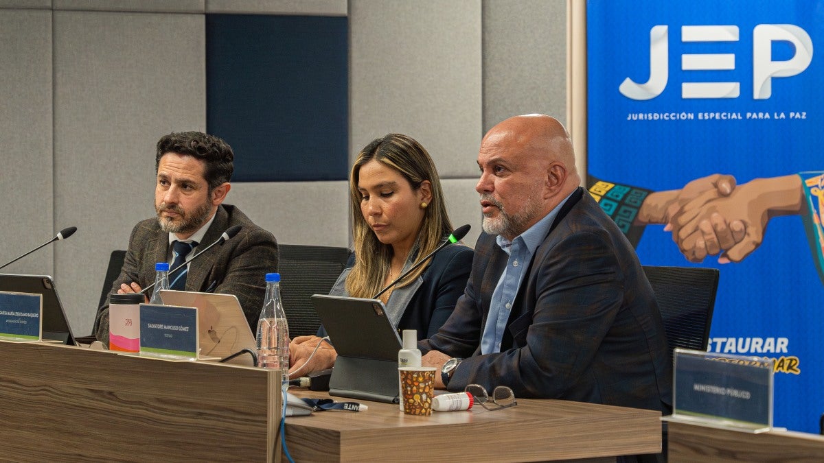 Salvatore Mancuso, en la JEP