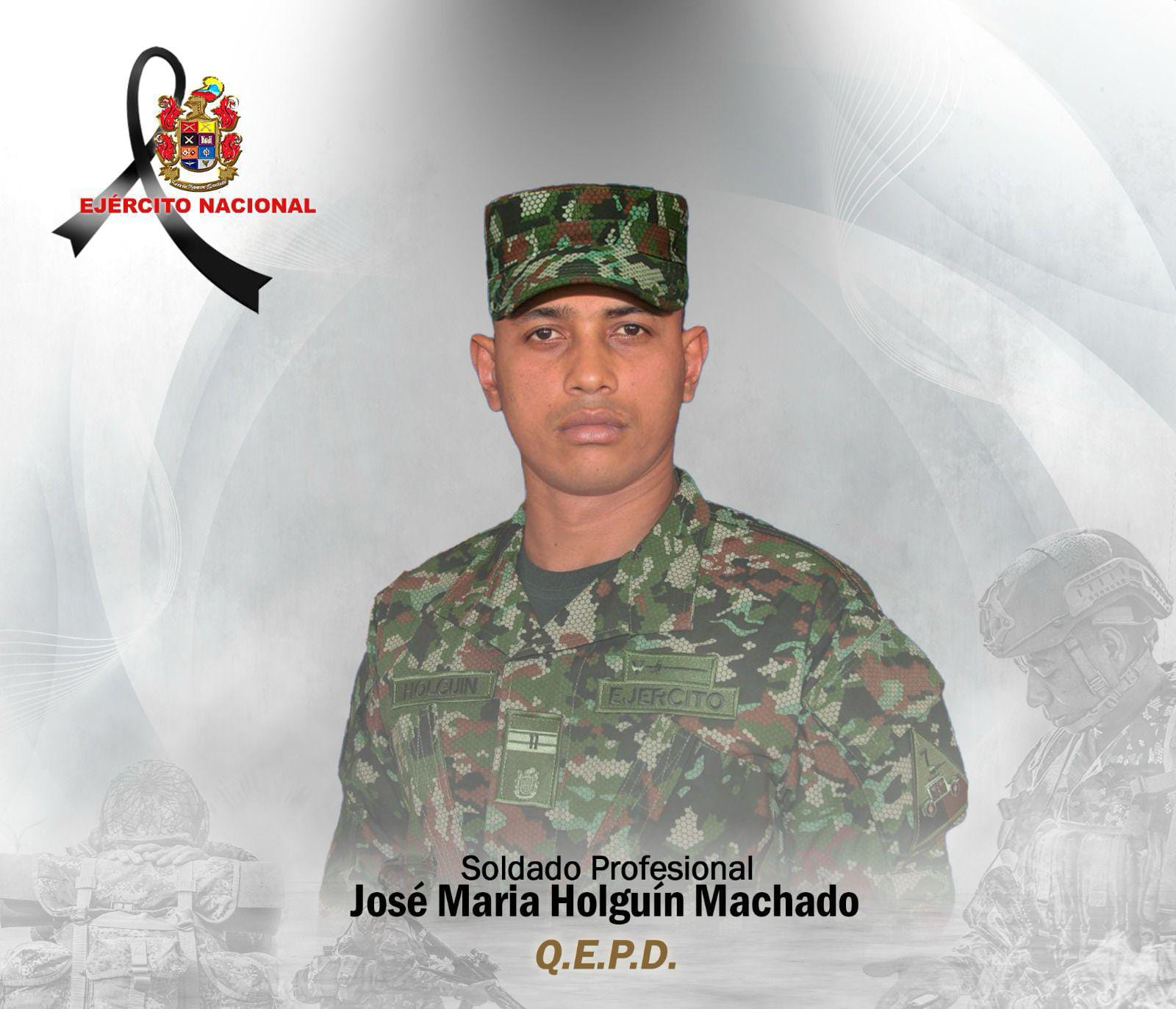 Soldado asesinado en la provincia de Ocaña