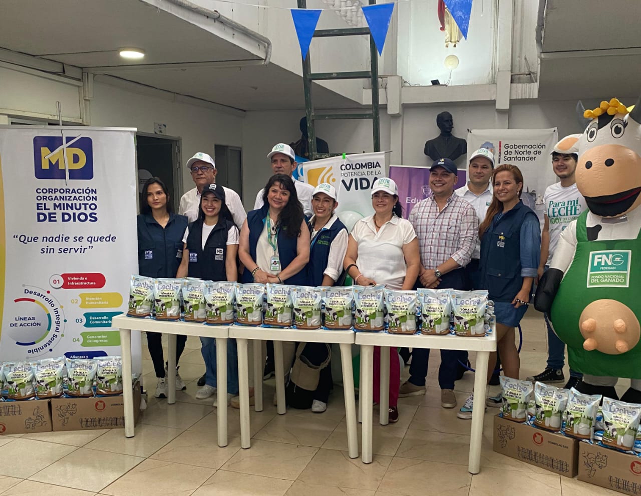 La Federación de ganaderos de Norte de Santander, Fedegan y la Corporación Minuto de Dios