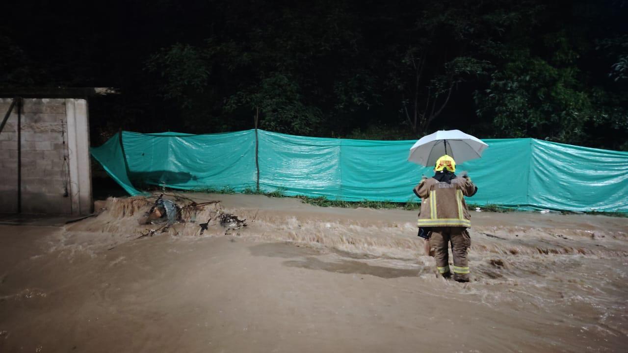 Múltiples emergencias por lluvias en la ciudad de Cúcuta