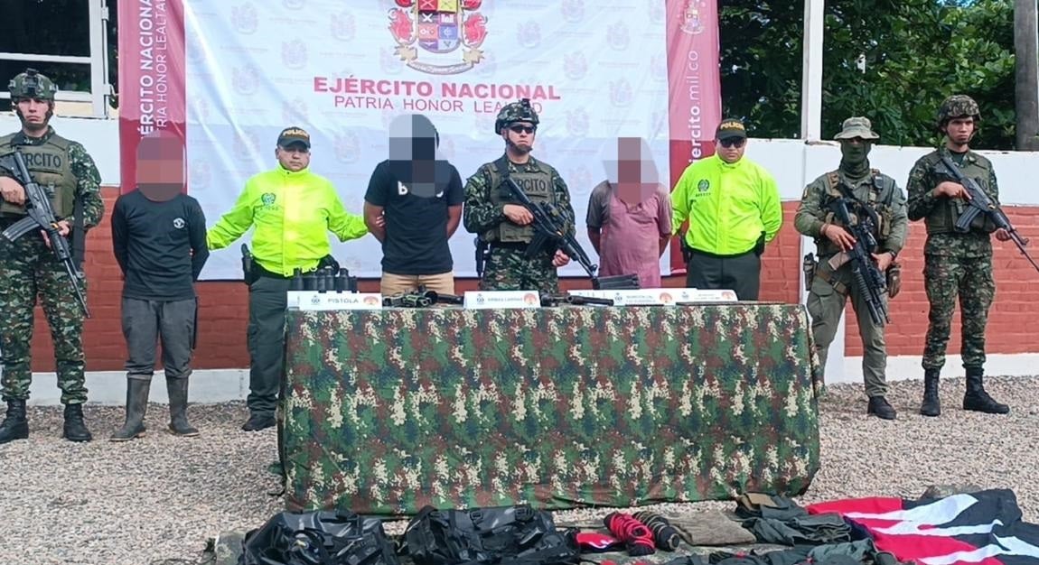 Capturados Seis Integrantes del ELN