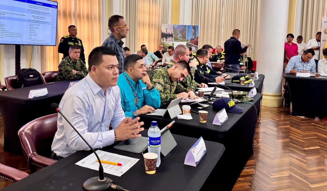 Consejo de seguridad departamental en Santander