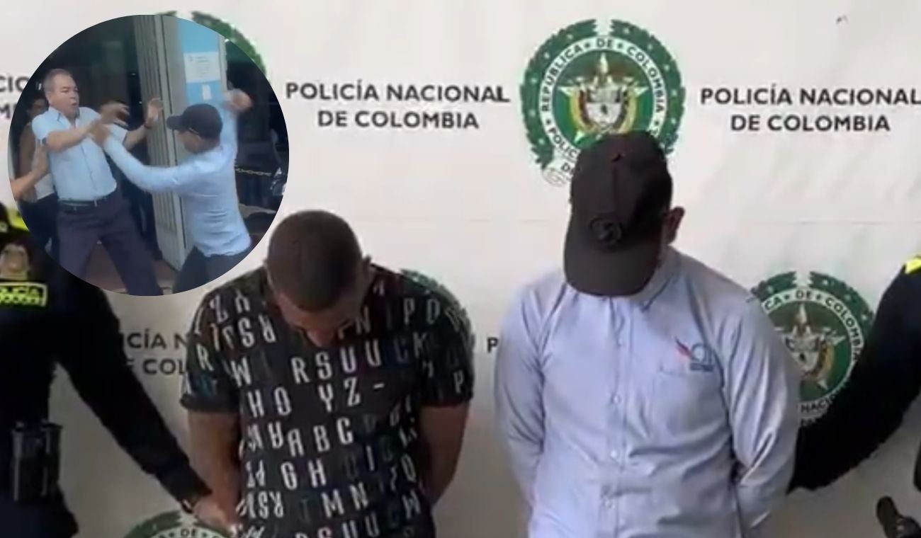 Delincuentes capturados en Bucaramanga