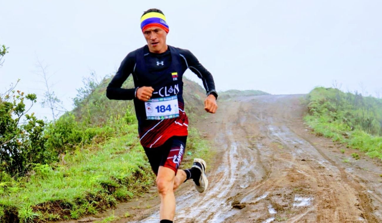 Diego Vera, atleta de alta montaña