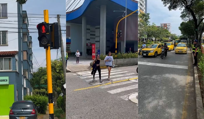 Entraron en funcionamiento los semáforos del CC Único en Bucaramanga