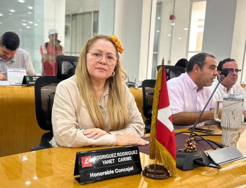 Concejal de Cúcuta Carime Rodríguez