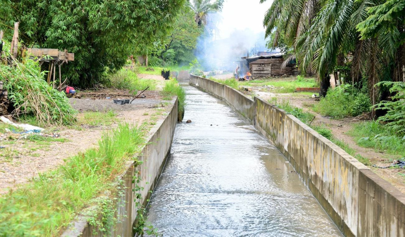 Obra de mitigación del riesgo en Barrancabermeja