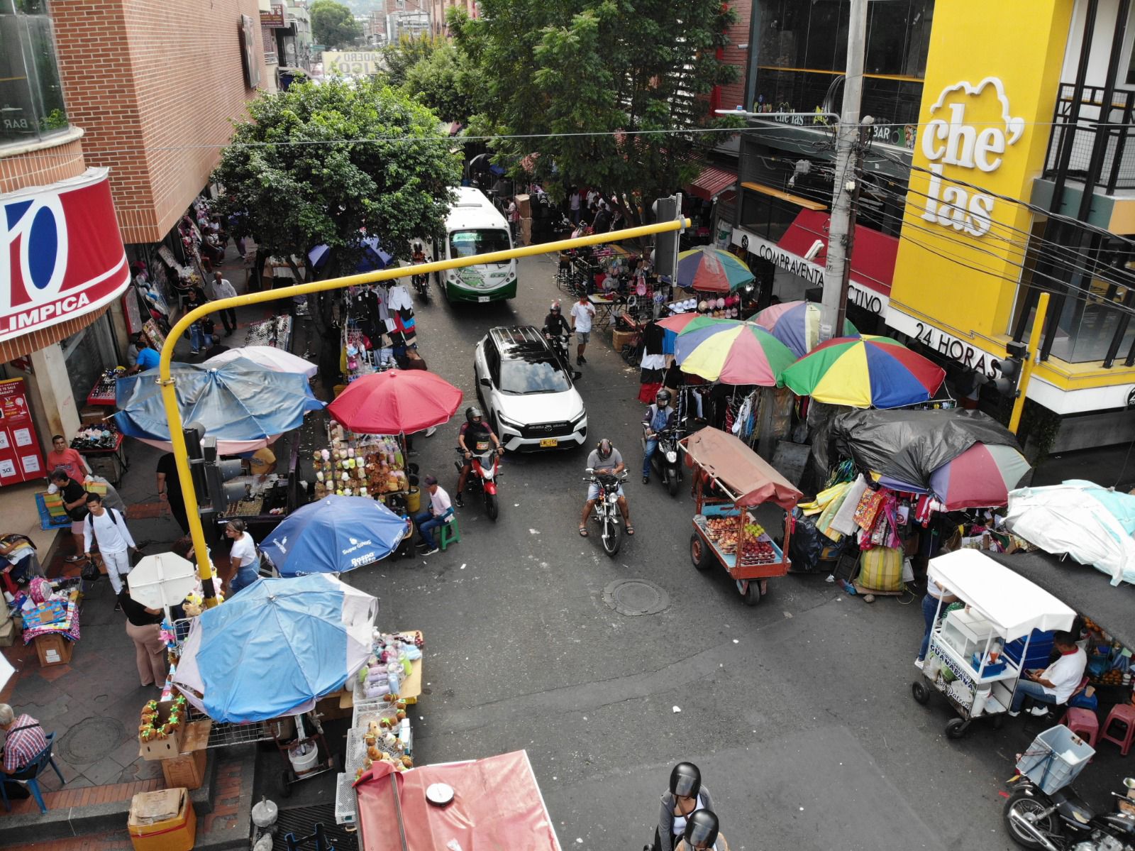 Zona céntrica de Cúcuta