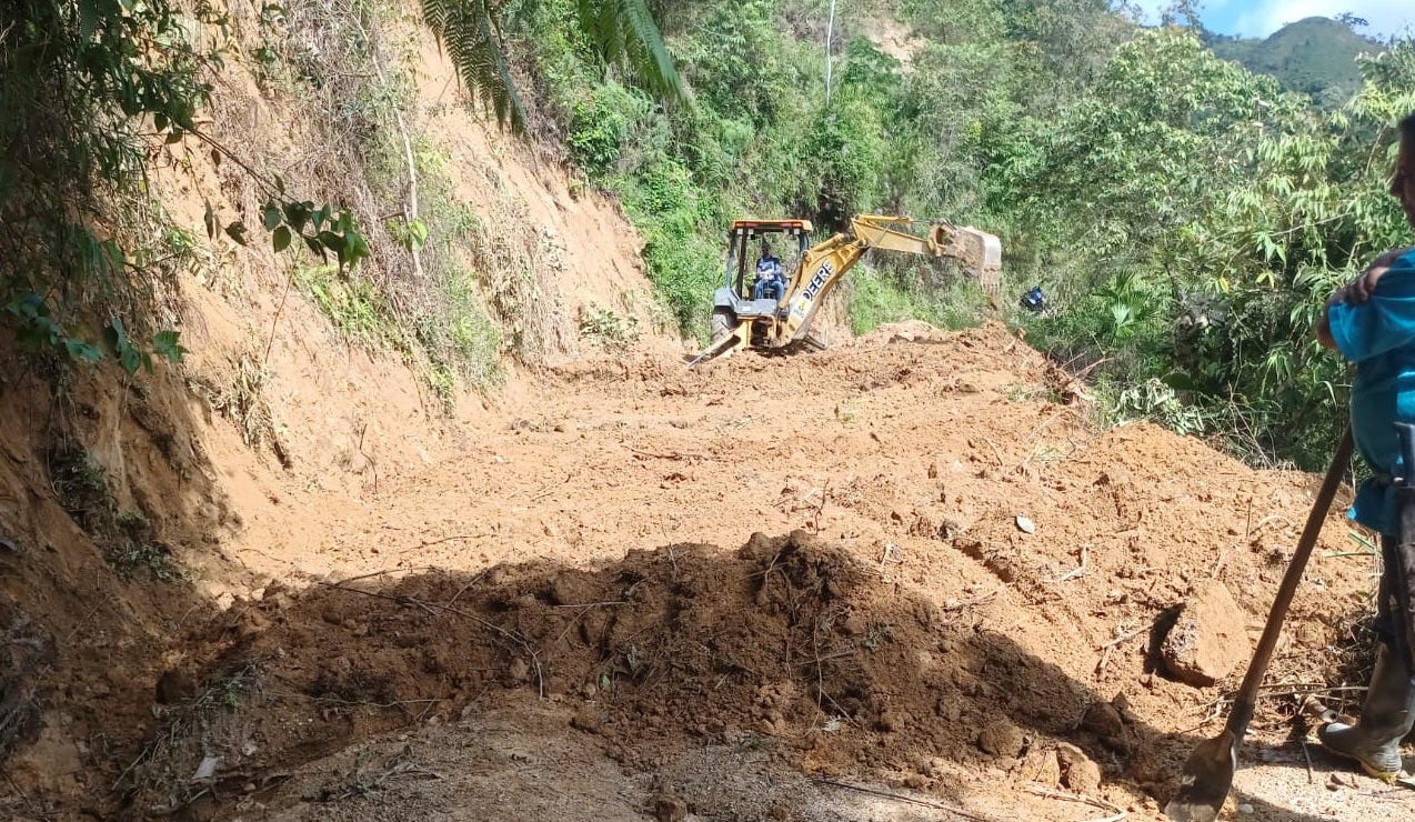 Tres veredas incomunicadas por fuertes lluvias en el Zulia