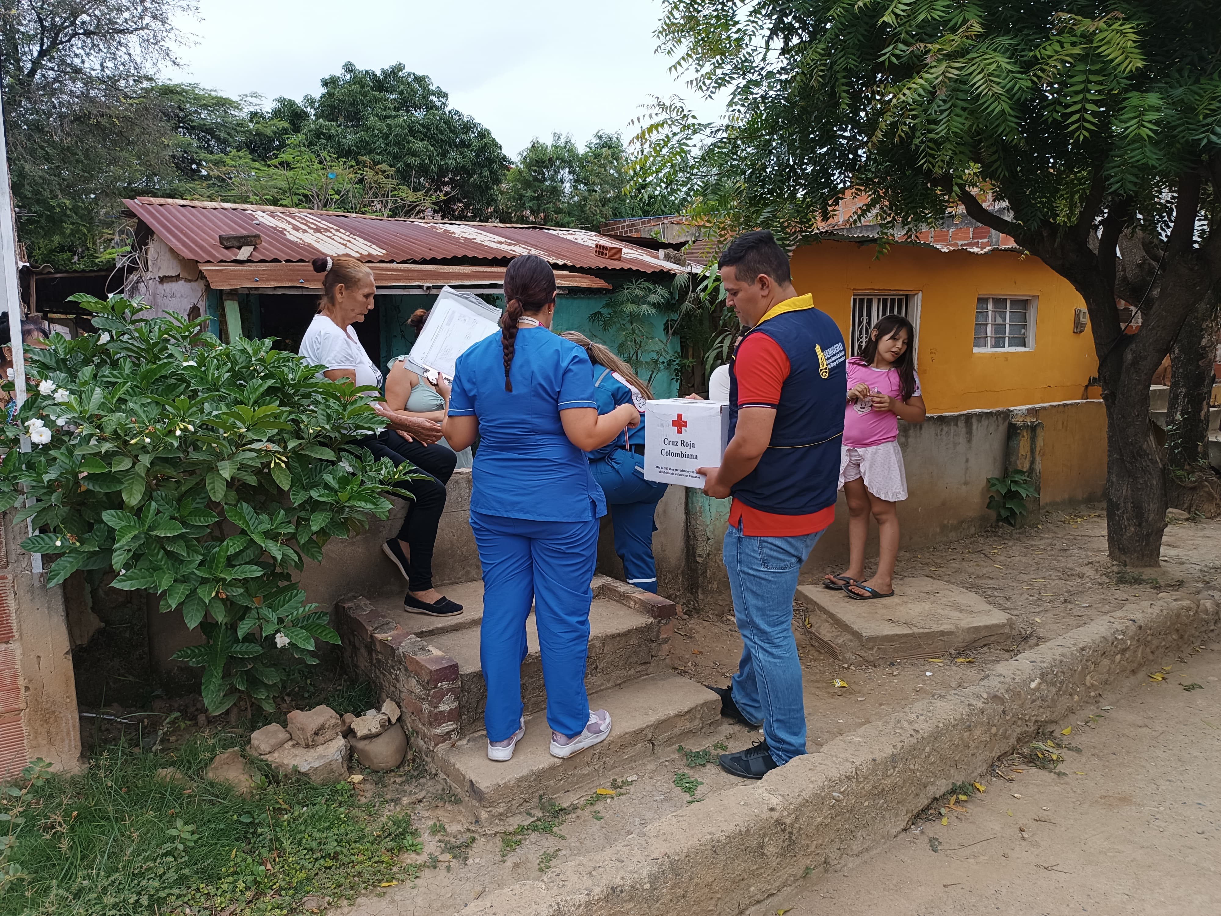Familias afectadas por lluvias en Cúcuta reciben ayudas humanitarias