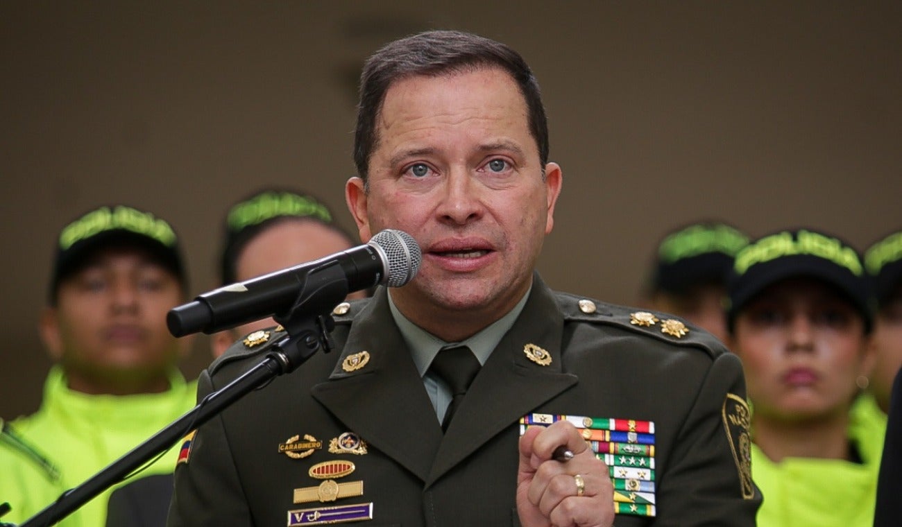 Director de la Policía Nacional, general Carlos Fernando Triana
