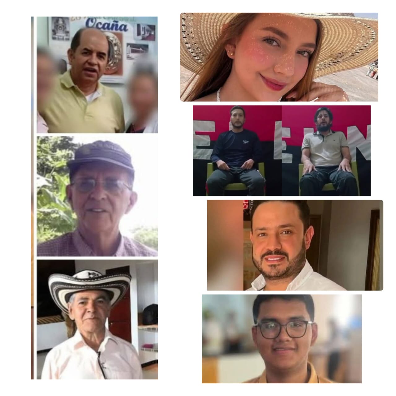 Personas Secuestradas en Norte de Santander y sur del Cesar