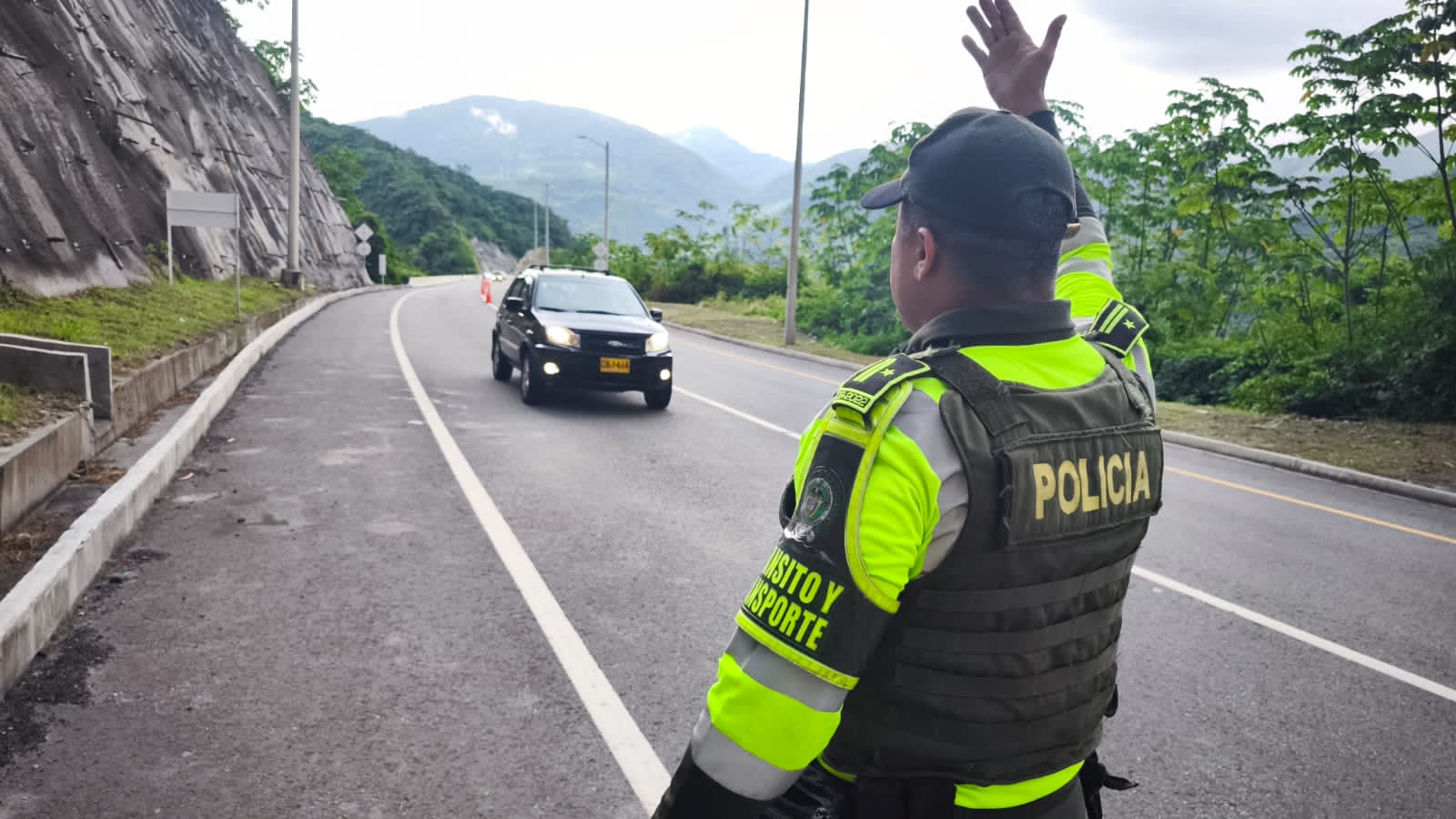 Policía de tránsito en Norte de Santander