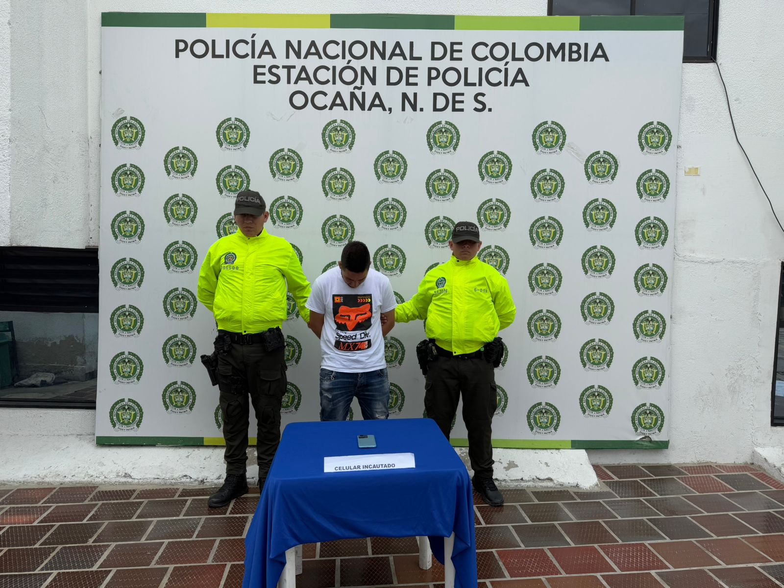 Capturan en Ocaña a Johan Andey Bohórquez Pallares