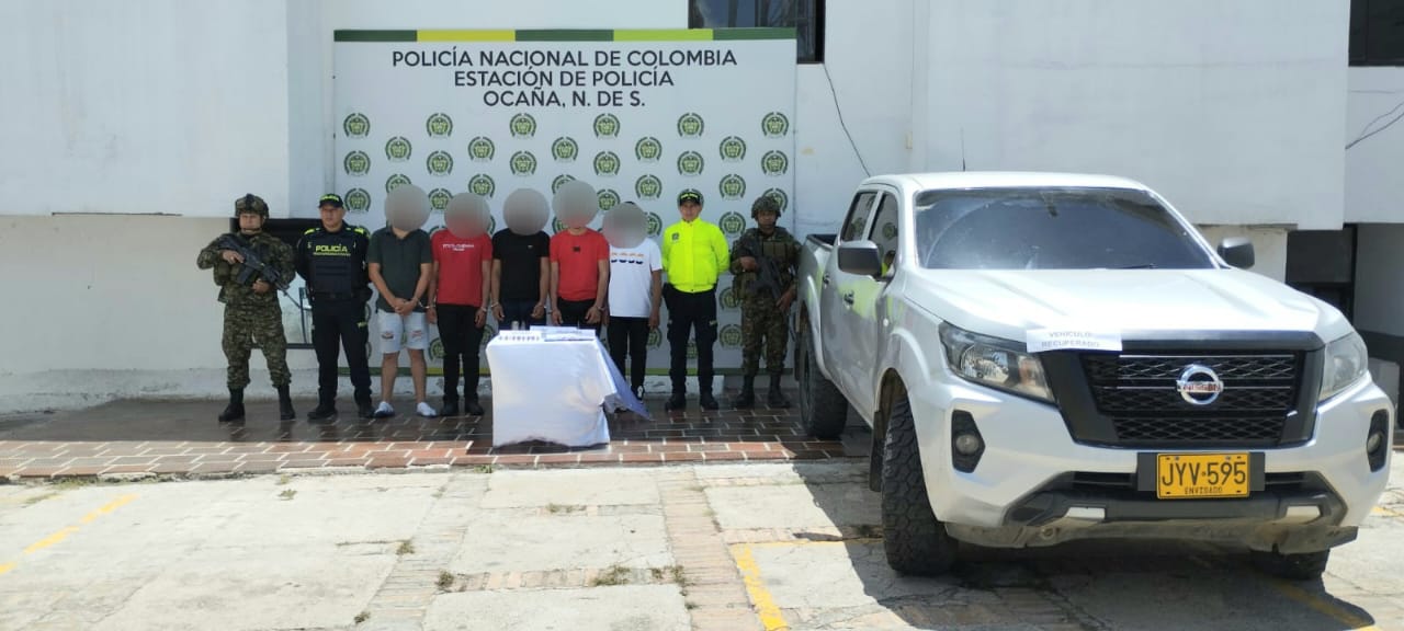 Capturadas cinco personas en Ocaña