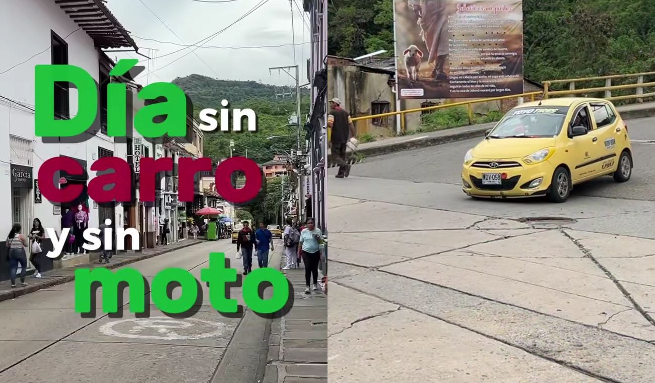 Día sin carro y sin moto en San Gil