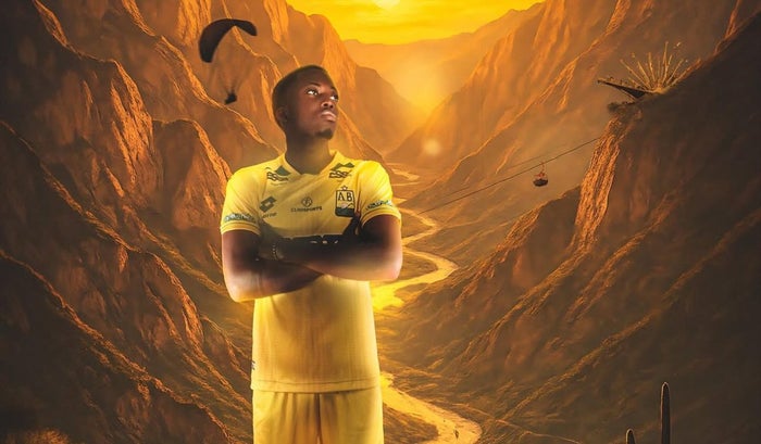 Gustavo Charrupí, nuevo futbolista de Atlético Bucaramanga