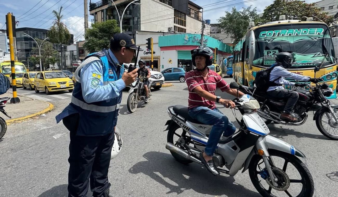 Prohibición del parrillero en Bucaramanga