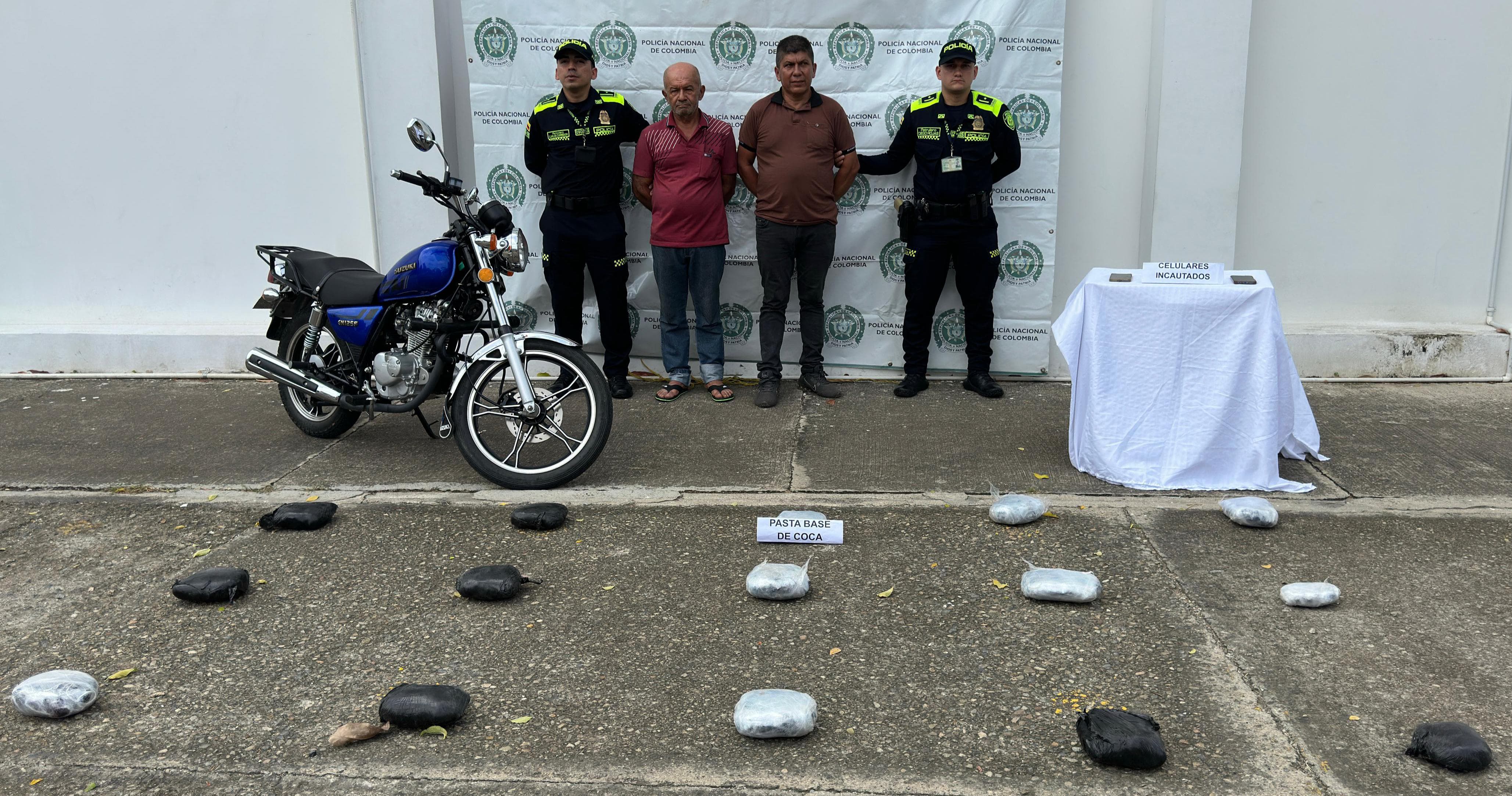 Policía capturó a dos sujetos en Norte de Santander