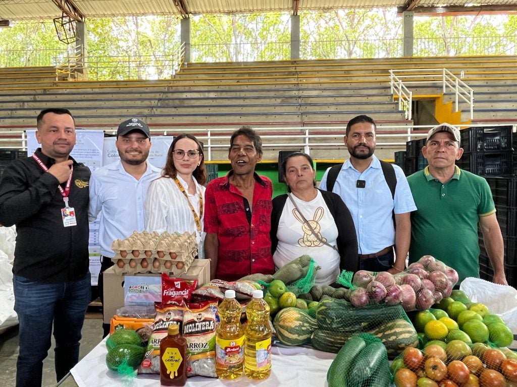 Canastas alimentarias en el Catatumbo