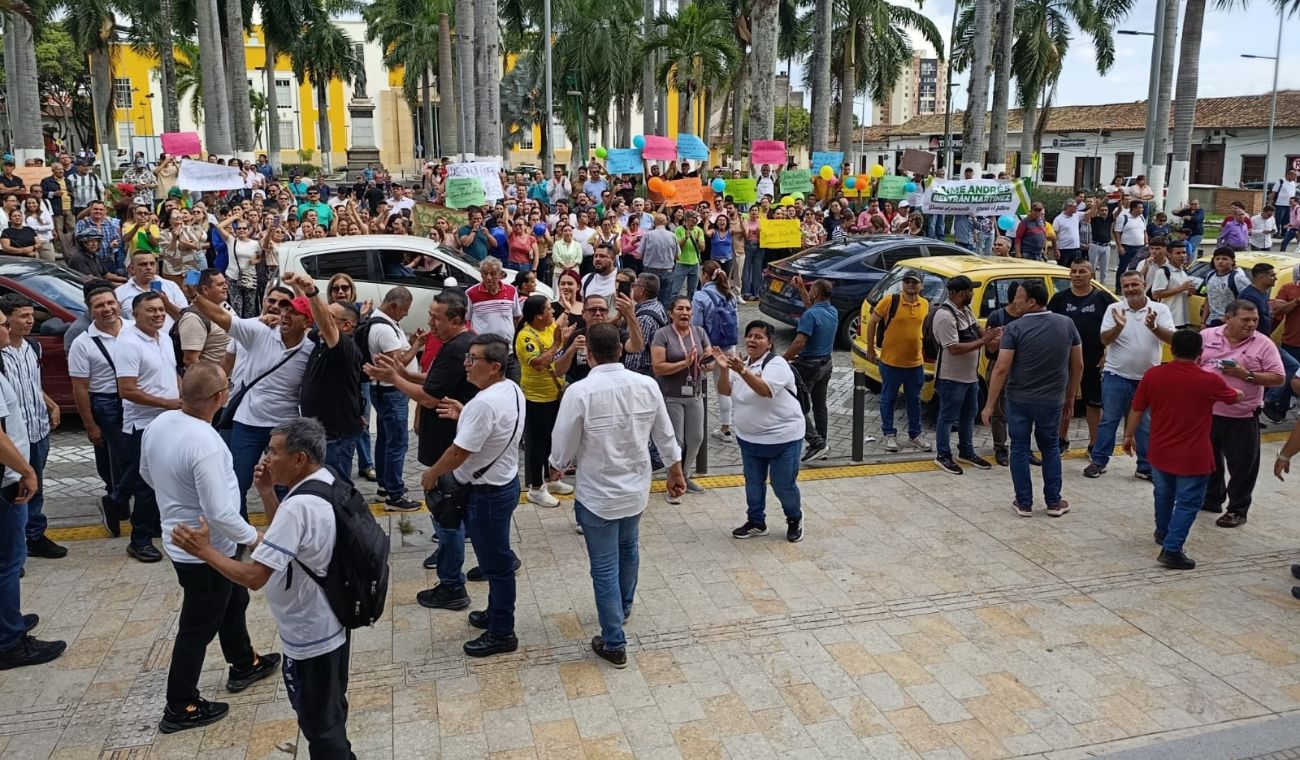 Ciudadanos muestran apoyo a Jaime Andrés Beltrán