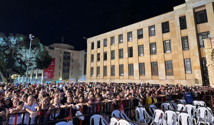 Conciertos en la plaza cívica Luis Carlos Galán de Bucaramanga