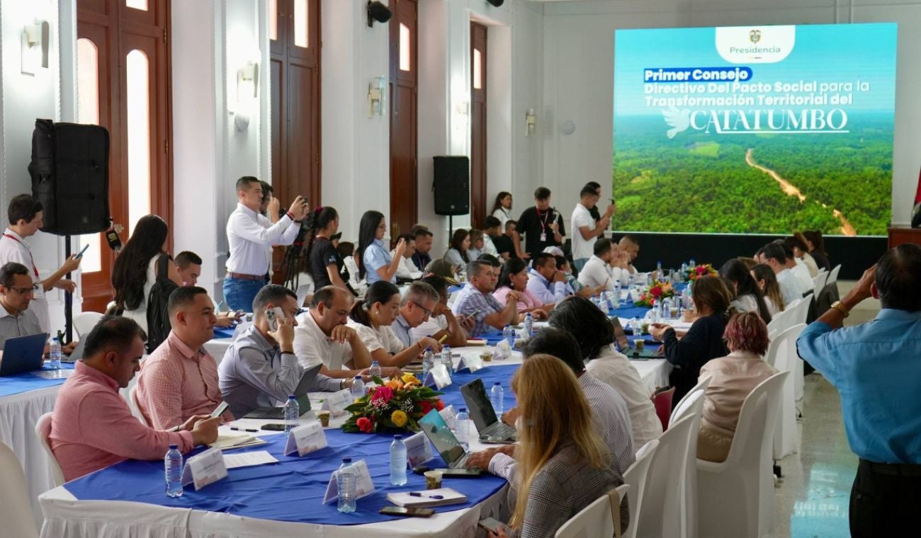 Primer Consejo Directivo del Pacto Territorial del Catatumbo