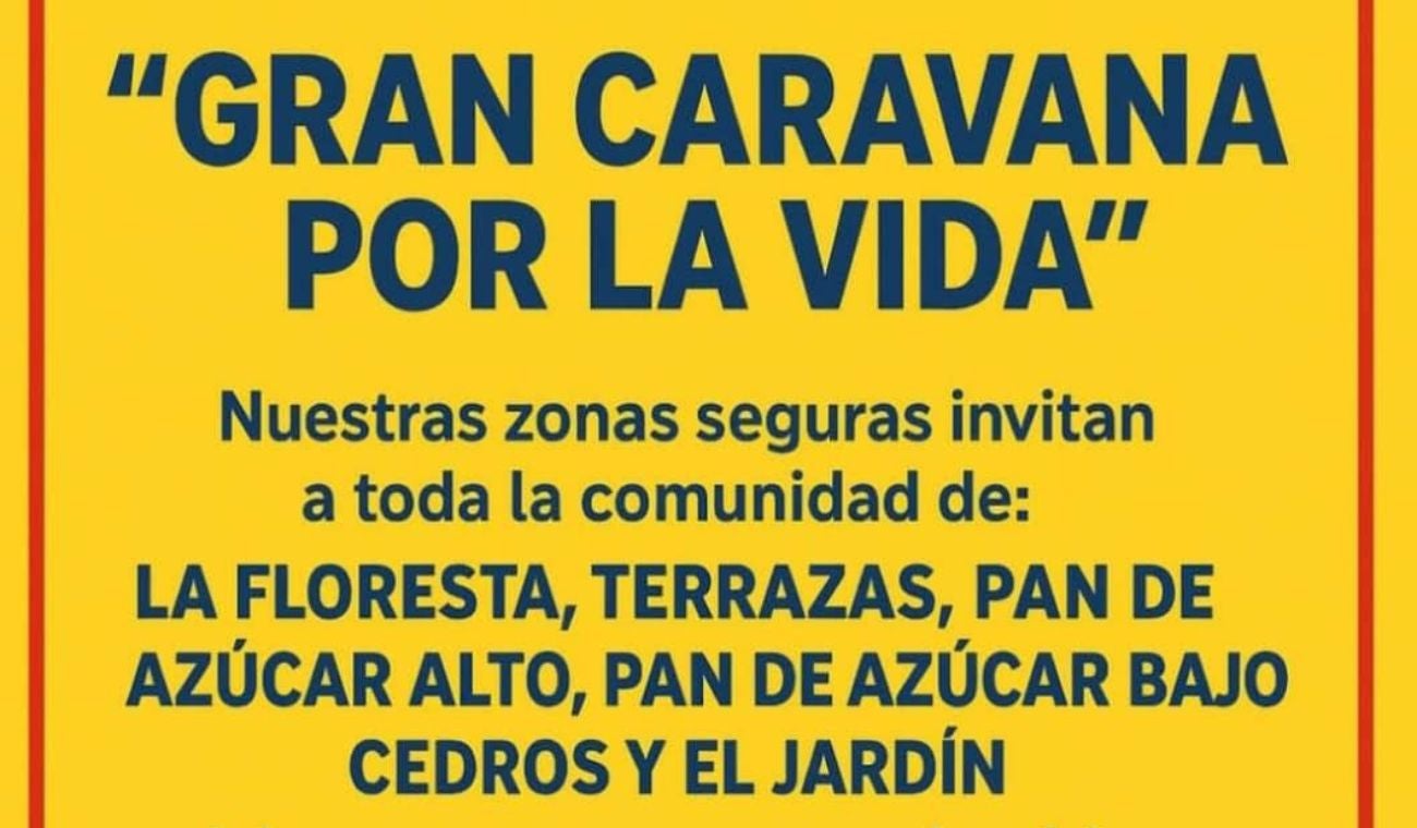 Protesta ante inseguridad en la Comuna 12 de Bucaramanga