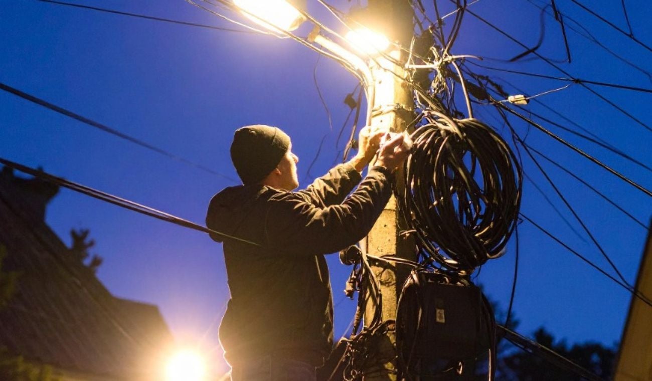 Robo de cables de energía en Santander