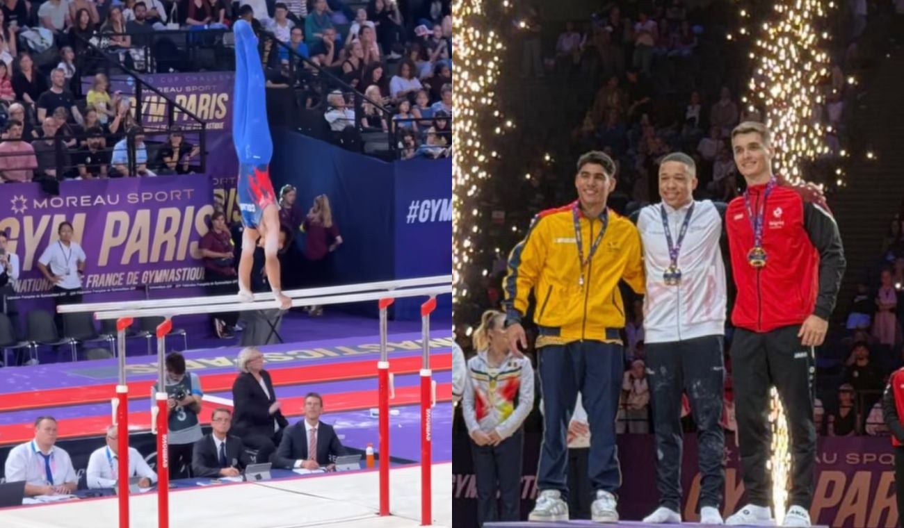 Ángel Barajas ganó medalla de plata en París