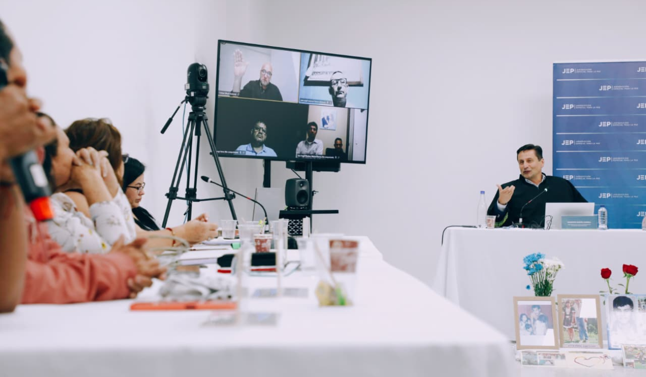 La audiencia de aporte de verdad y reconocimiento de responsabilidad se realizará durante tres días.