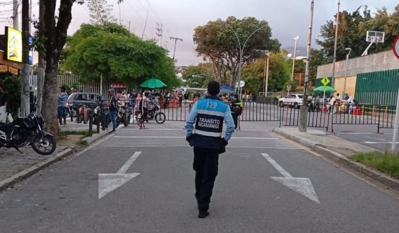 Cierres viales en Bucaramanga por la Feria Bonita