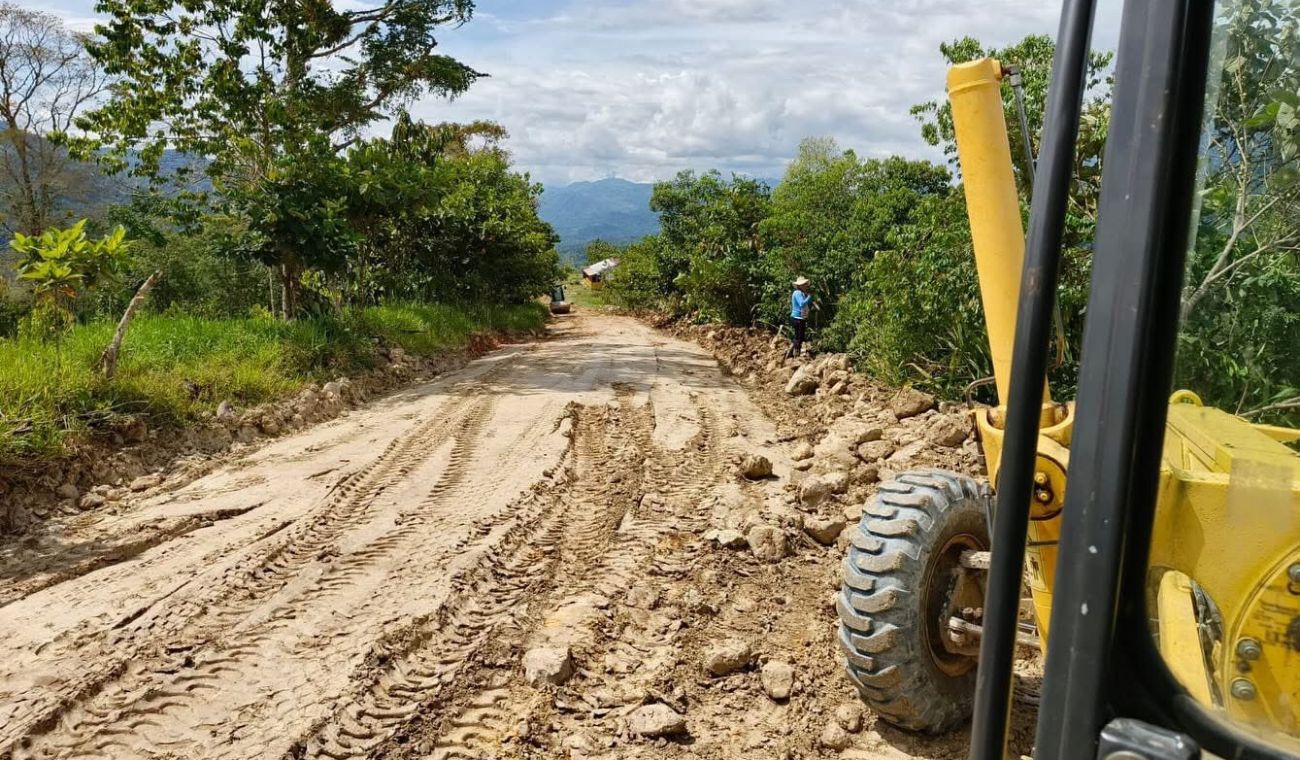 Obras en vías de Sucre (Santander)