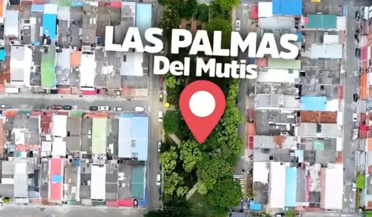 Parque Las Palmas, del barrio Mutis (Bucaramanga)