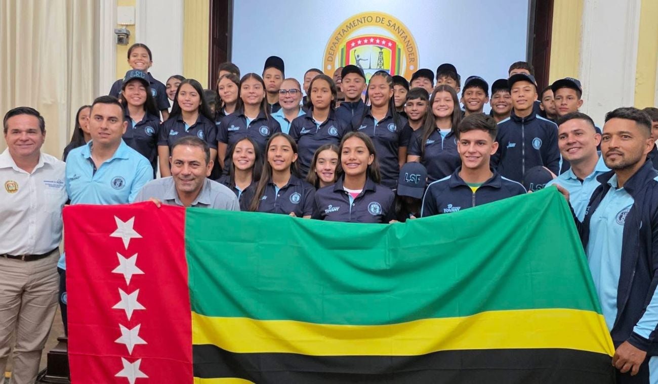 Selecciones Santander que representarán a Colombia en Paraguay