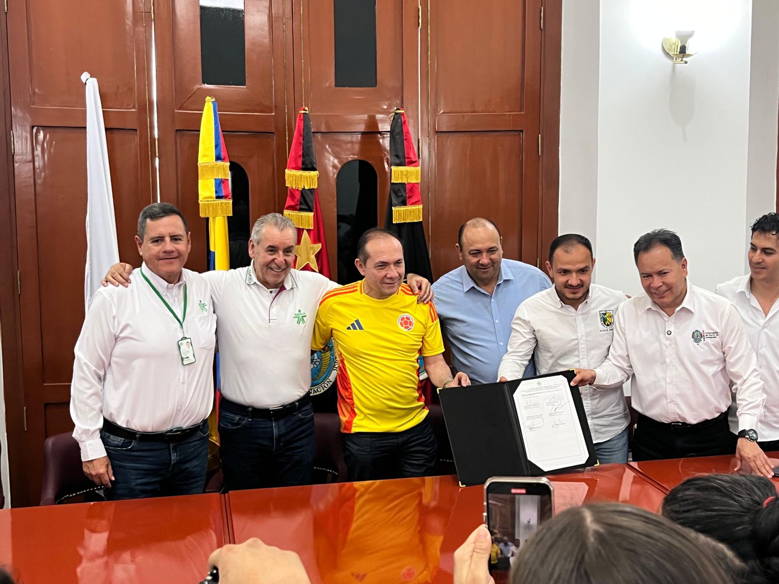 Firma de convenio de construcción de sedes del Sena en el Catatumbo