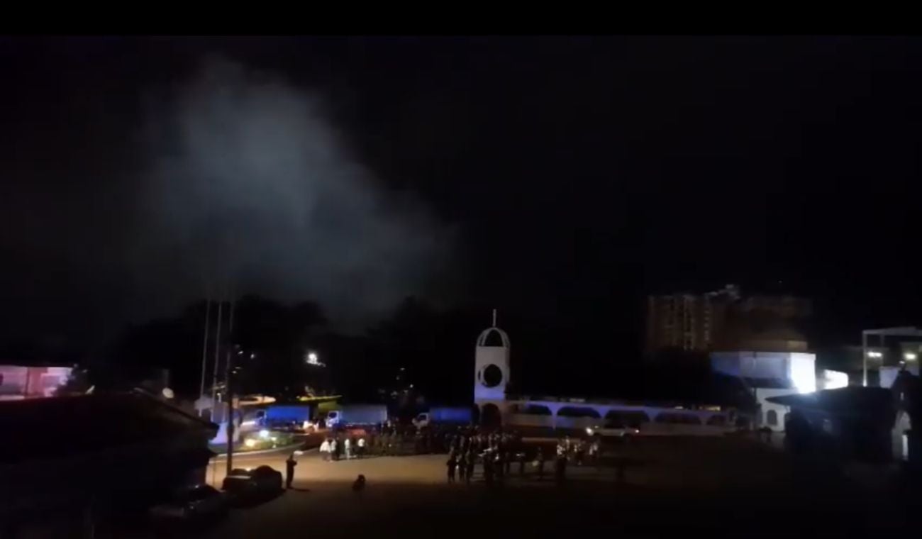 Actividades nocturnas del Ejército Nacional