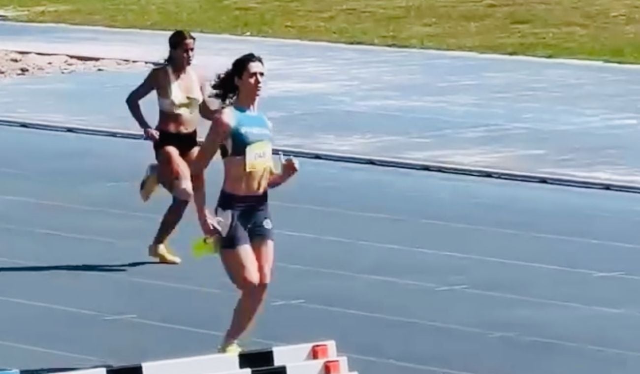 Competencia de atletismo en los Juegos Ascun 2025